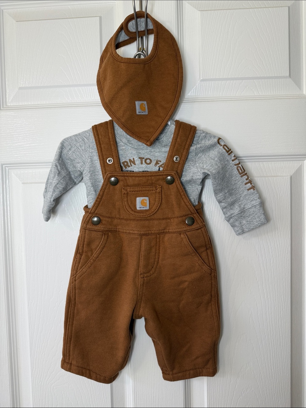 Carhartt Bib Overalls 3 Piece Set